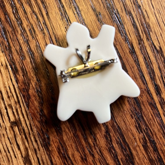 Soapstone Carved Turtle Pin/Pendant 2” - Picture 2 of 3